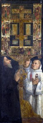 欧洲12-19世纪油画一_BELLINI, Gentile - Cardinal Bessarion with the Bessarion Reliquary